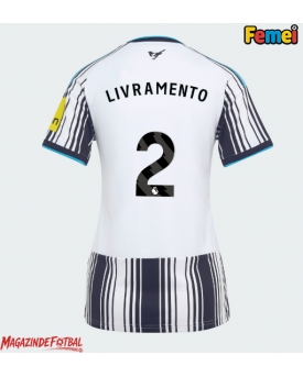 Newcastle United Tino Livramento #2 Tricou Fotbal Replică 2026-27 Femei Acasa Newcastle United Tino Livramento #2 Tricou Fotbal Replică 2026-27 Femei Acasa